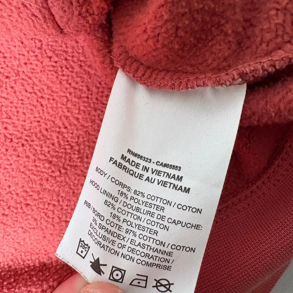 Air Jordan Flight Collection Hoodie Mens Medium Salmon Red Take Flight Pullover